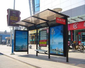 城市新风貌 不锈钢候车亭与公交亭的供应与广告制作一体化服务